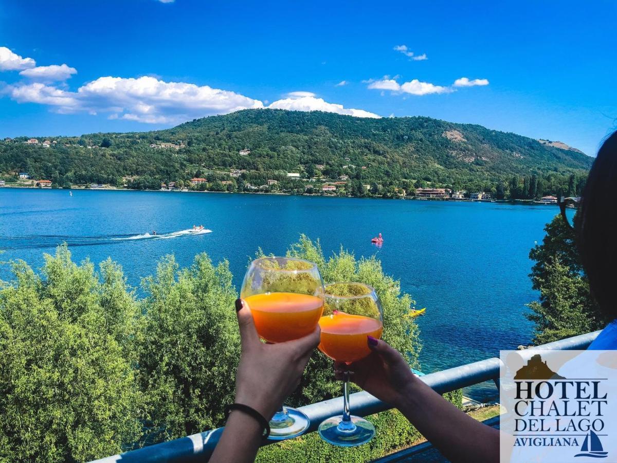 Hotel Chalet Del Lago Avigliana Exteriör bild
